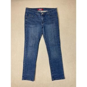 Levi's Red Tab Jeans Adult 31 Blue Straight‎ Leg Low Rise Logo Womens